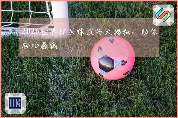 2026世界杯买球技巧大揭秘，助你轻松赢钱